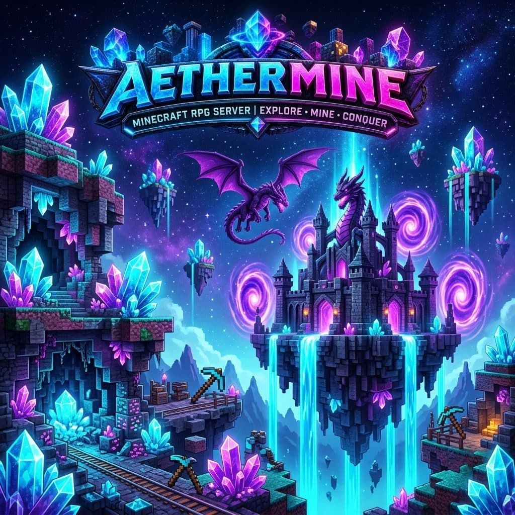AetherMine Server Banner