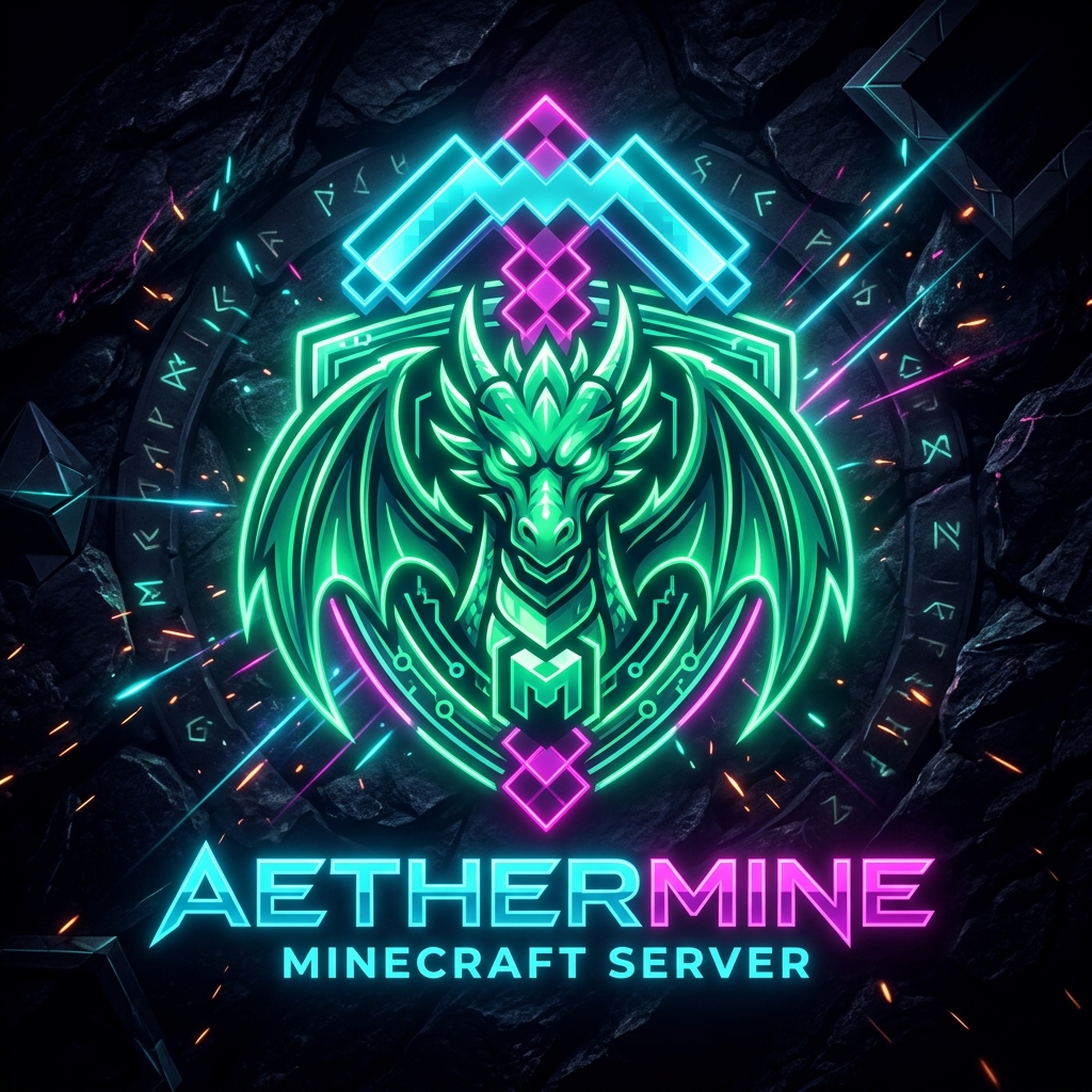 AetherMine Server Logo